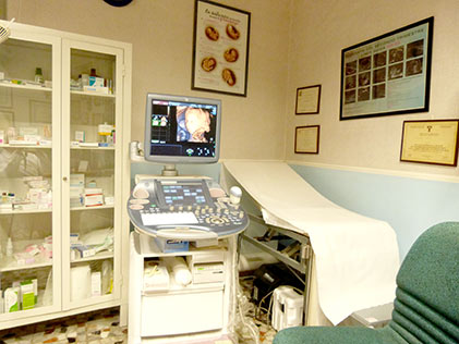 studio medico Ultrasonica del Dott. Domenico Leonardi Ginecologo a Catania